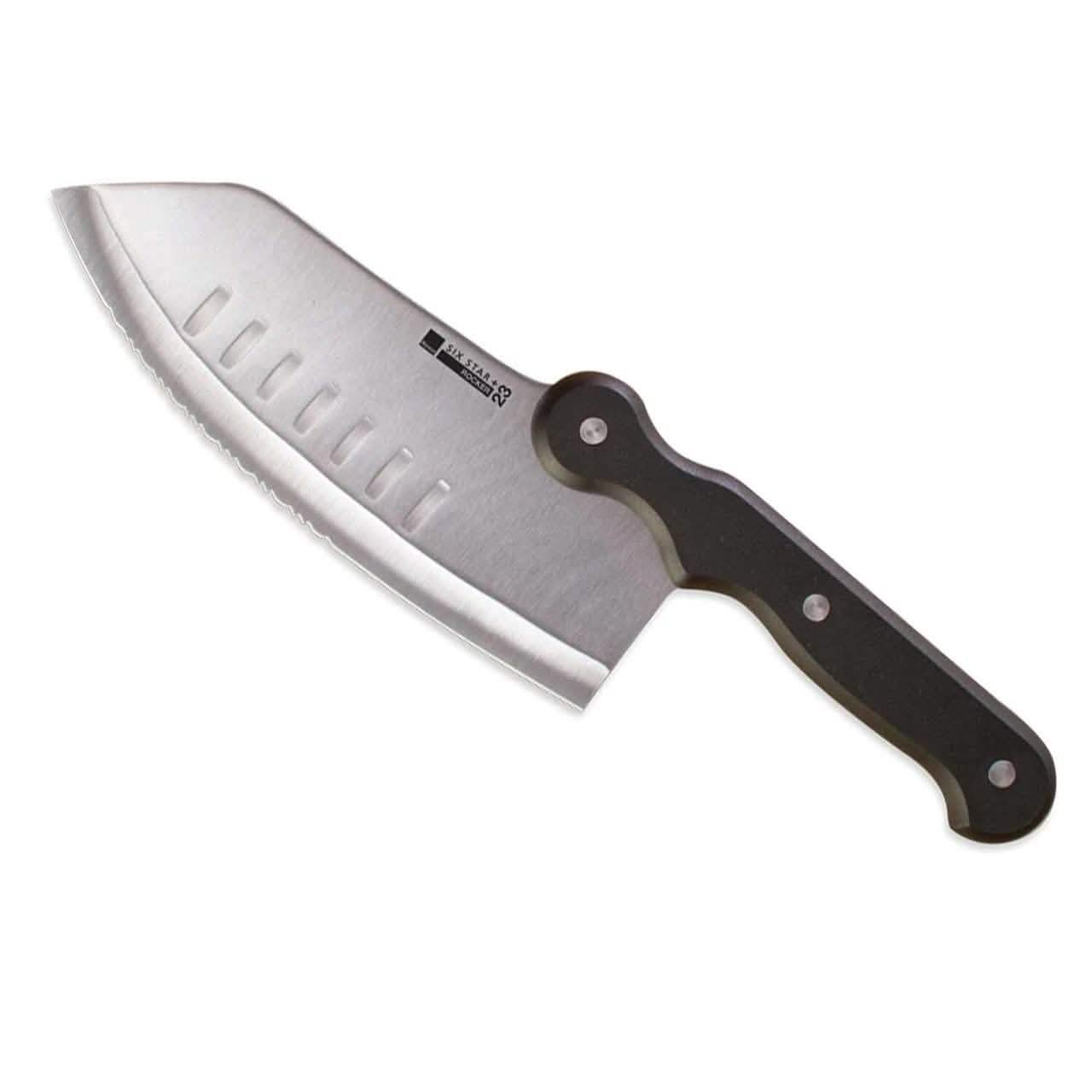 Ronco Rocker Spezialmesser mit gekrümmter Klinge und durchgehendem Griff
