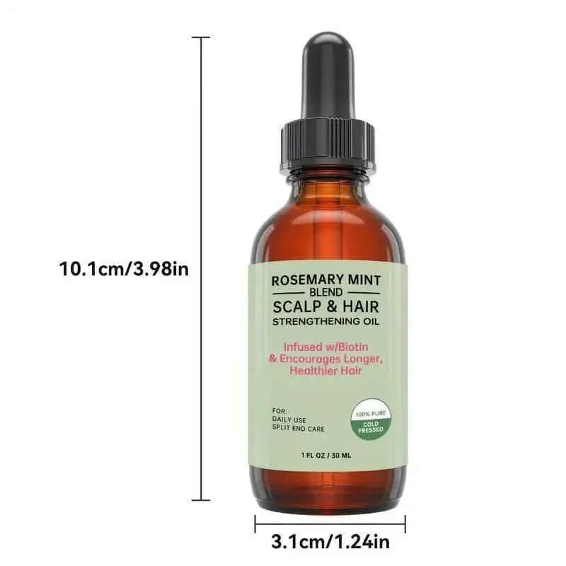 Rosmarinöl für Haarpflege, Kopfhautmassage, Hautpflege und Aromatherapie