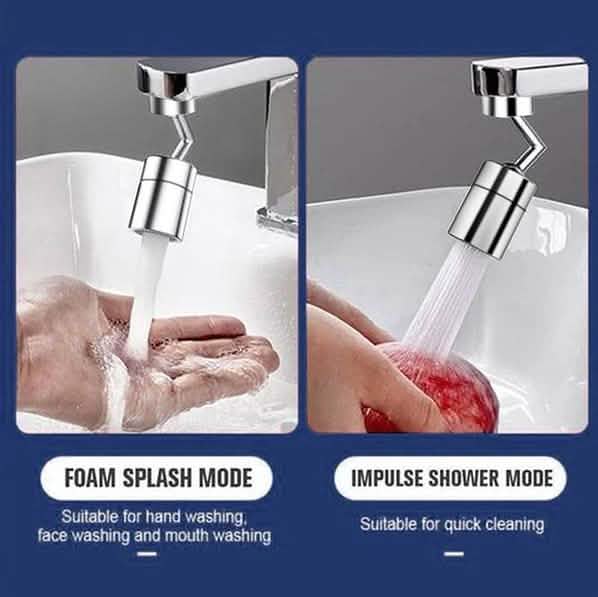 Drehbarer Universal-Spritzschutz-Wasserhahn