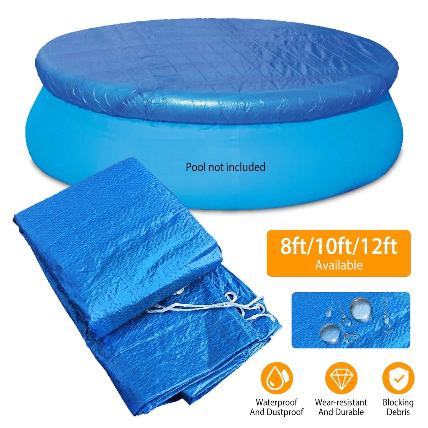Runde Poolabdeckung