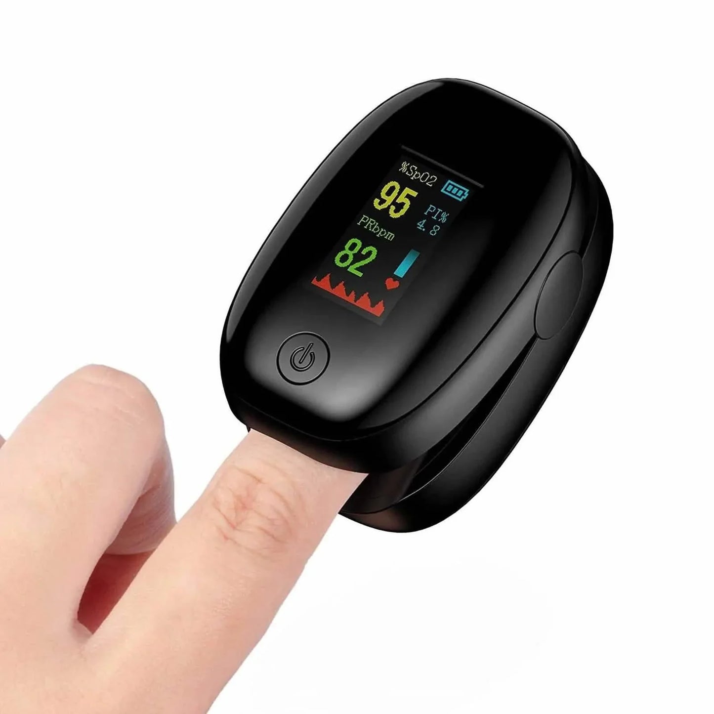 Pulsoximeter für Finger – Herzfrequenz- & SPO2-Monitor