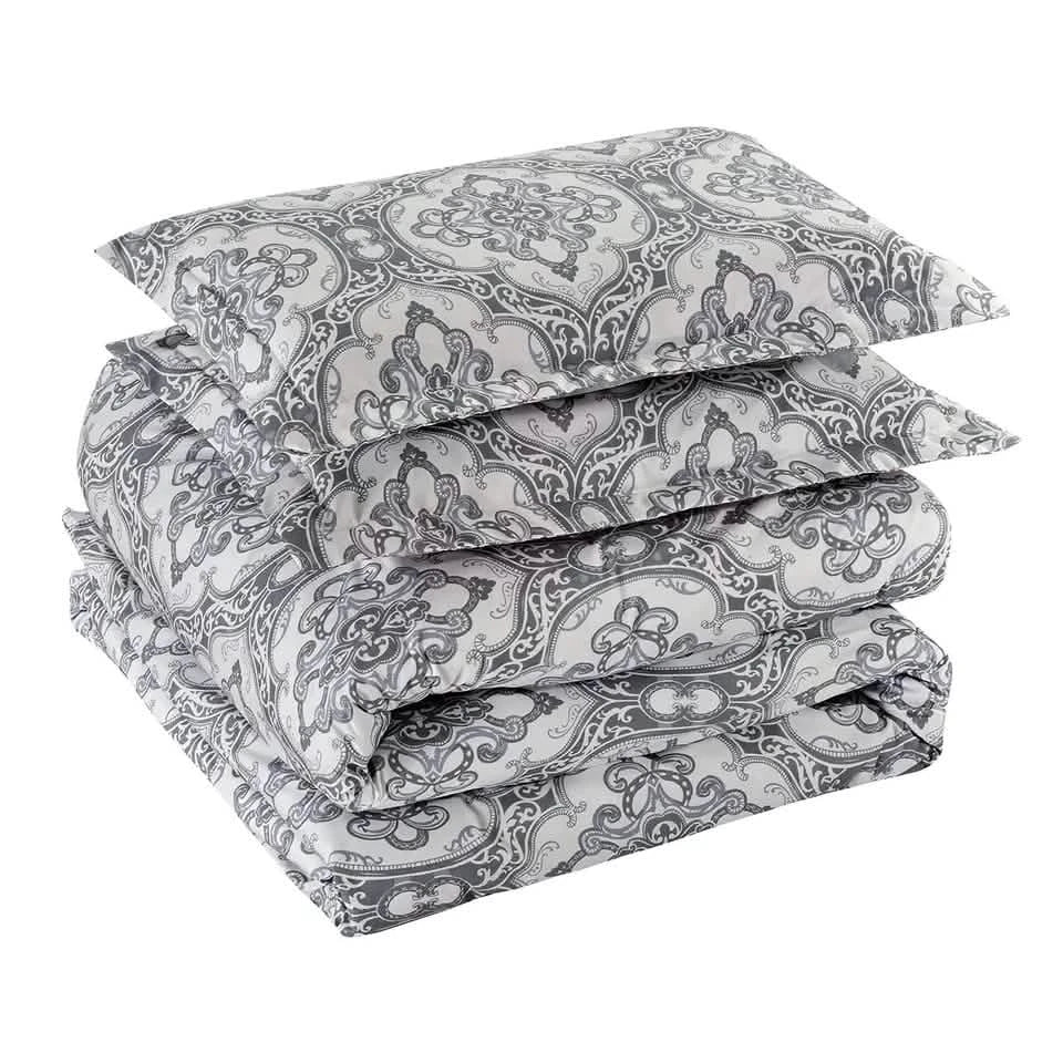 3-teiliges Set: Bibb Home 1800 Series Egyptian Luxus-Bettbezug-Set