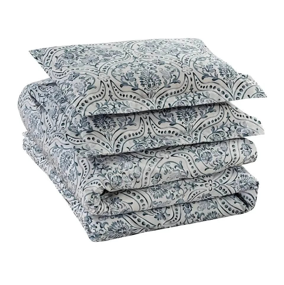 3-teiliges Set: Bibb Home 1800 Series Egyptian Luxus-Bettbezug-Set