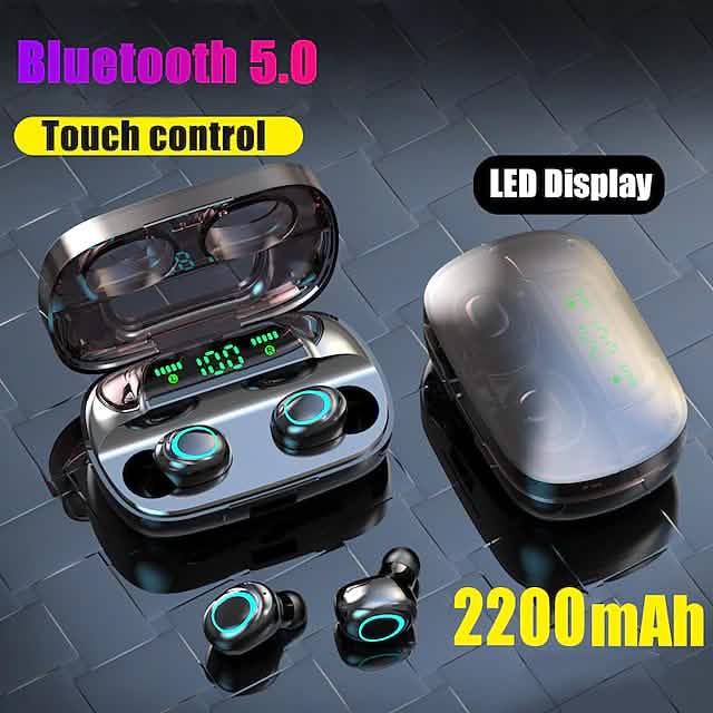 S11 True Wireless Kopfhörer TWS Ohrhörer Bluetooth 4.0 Stereo Dual-Treiber mit Mikrofon