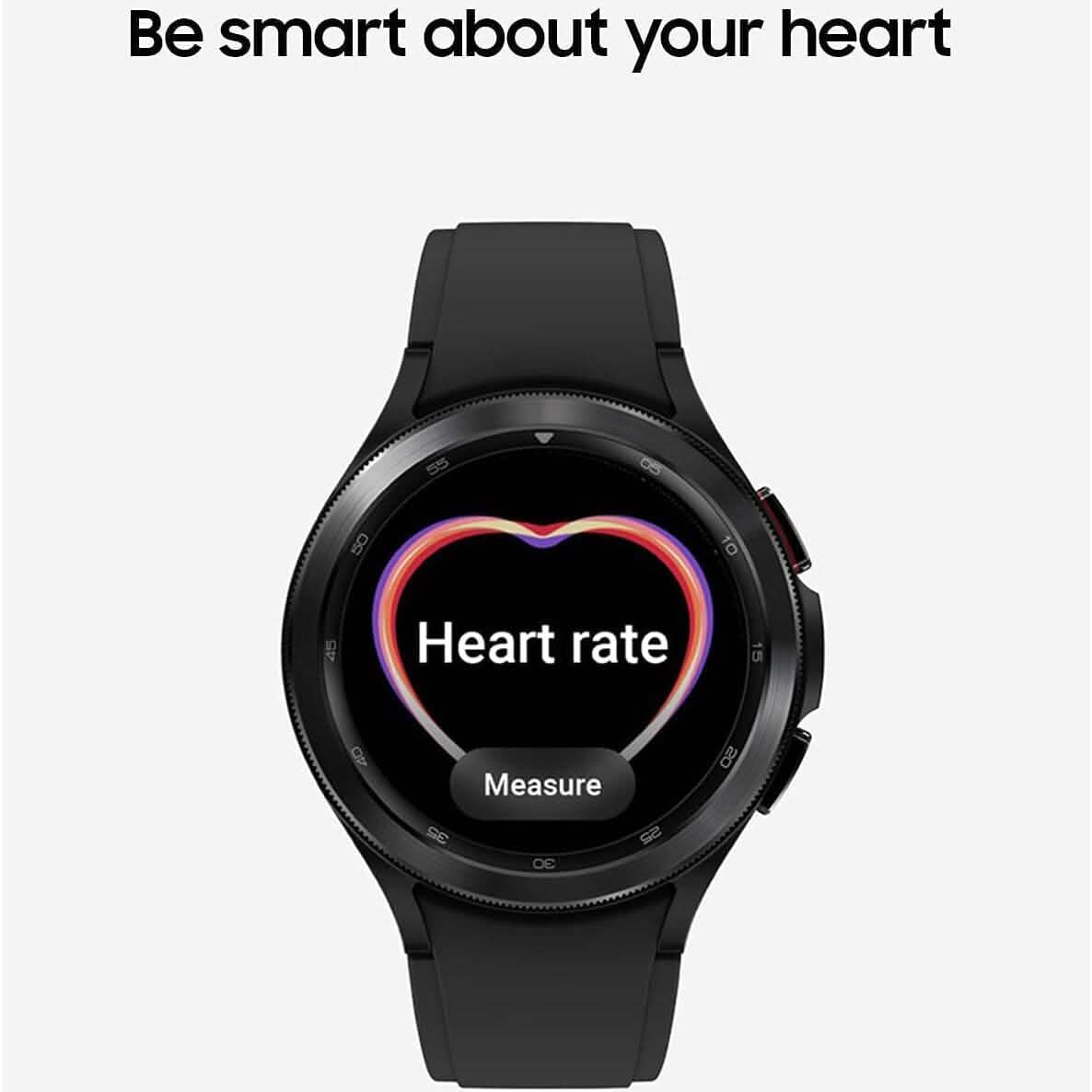 Samsung Electronics Galaxy Watch 4 Classic 46mm Smartwatch mit EKG-Monitor-Tracker (Generalüberholt)