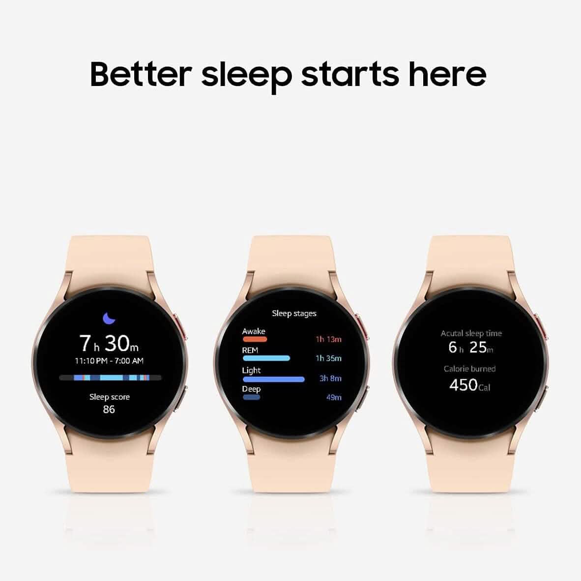 Samsung Galaxy Watch 4 40MM Smartwatch mit EKG-Monitor Tracker (Generalüberholt)