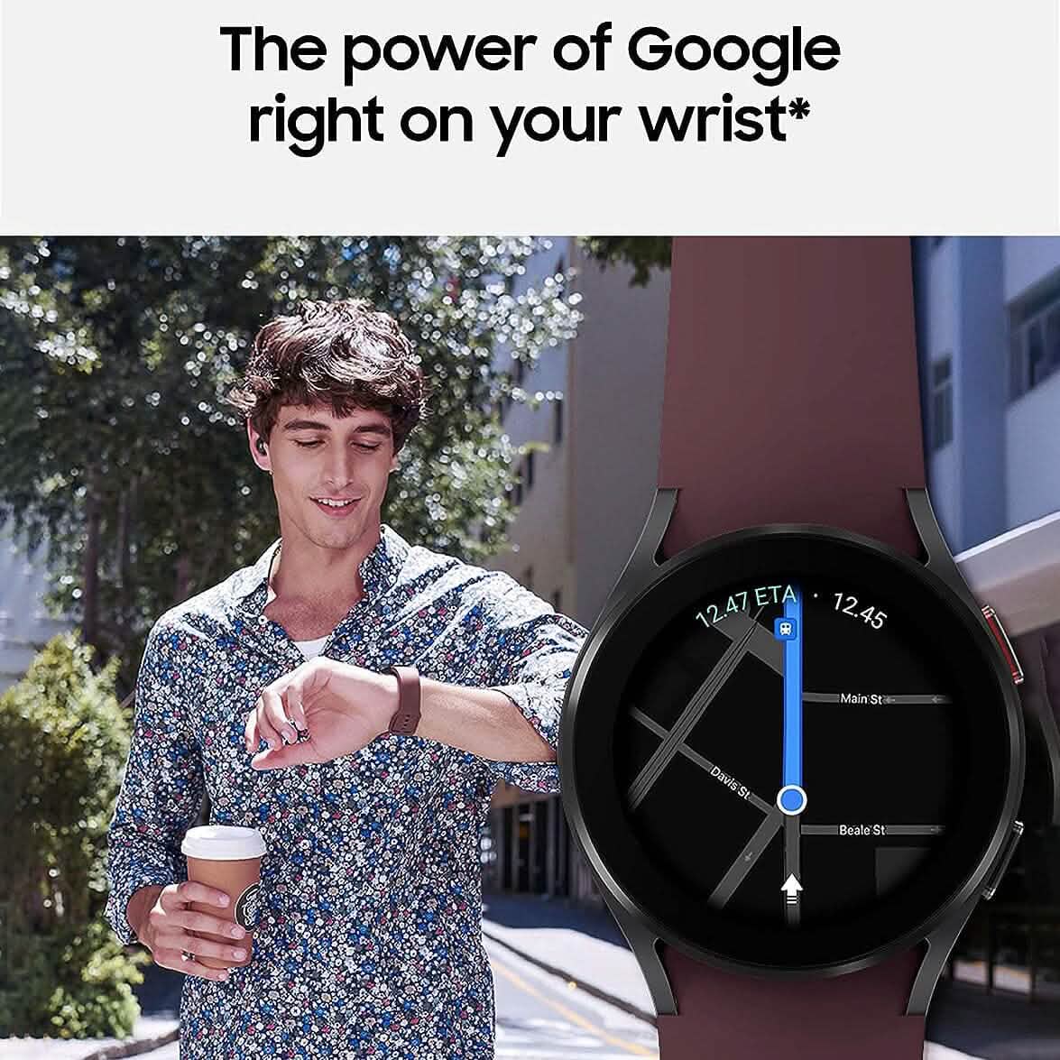 Samsung Galaxy Watch 4 40MM Smartwatch mit EKG-Monitor Tracker (Generalüberholt)