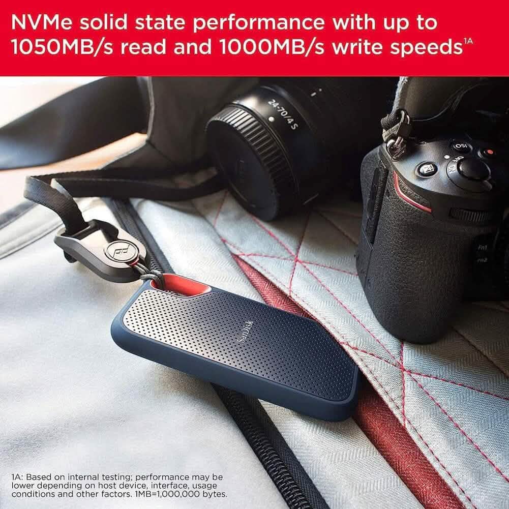 SanDisk 4TB Extreme Portable SSD (Generalüberholt)