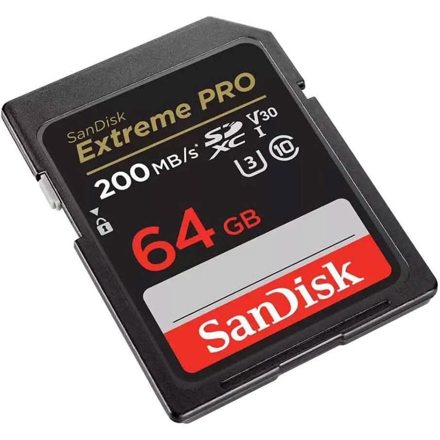 SanDisk 64GB Extreme PRO UHS-I SDXC Speicherkarte (Generalüberholt)