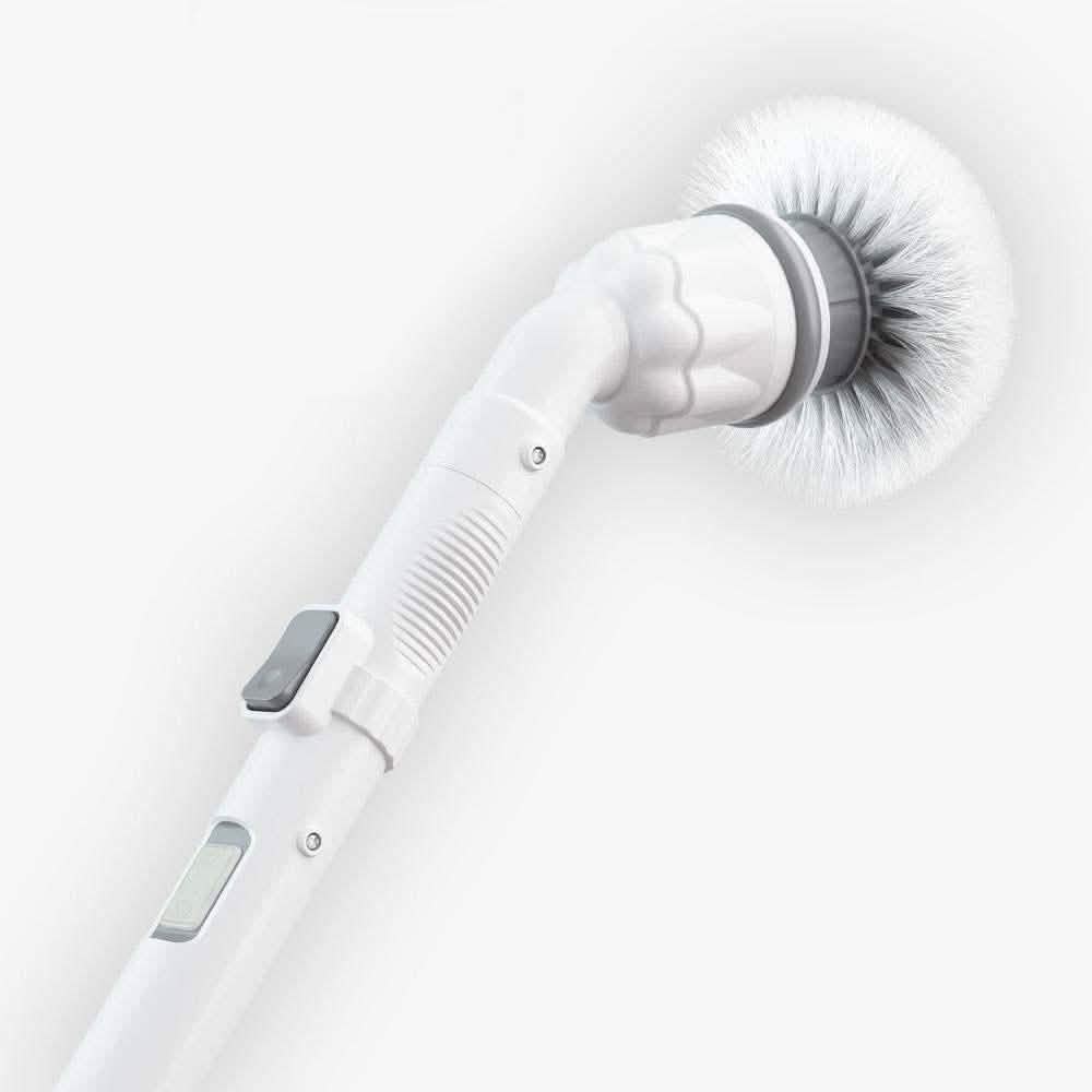 Scrubtastic Elektrische Power Duschfliesenbürste – Wiederaufladbare Reinigungsbürste