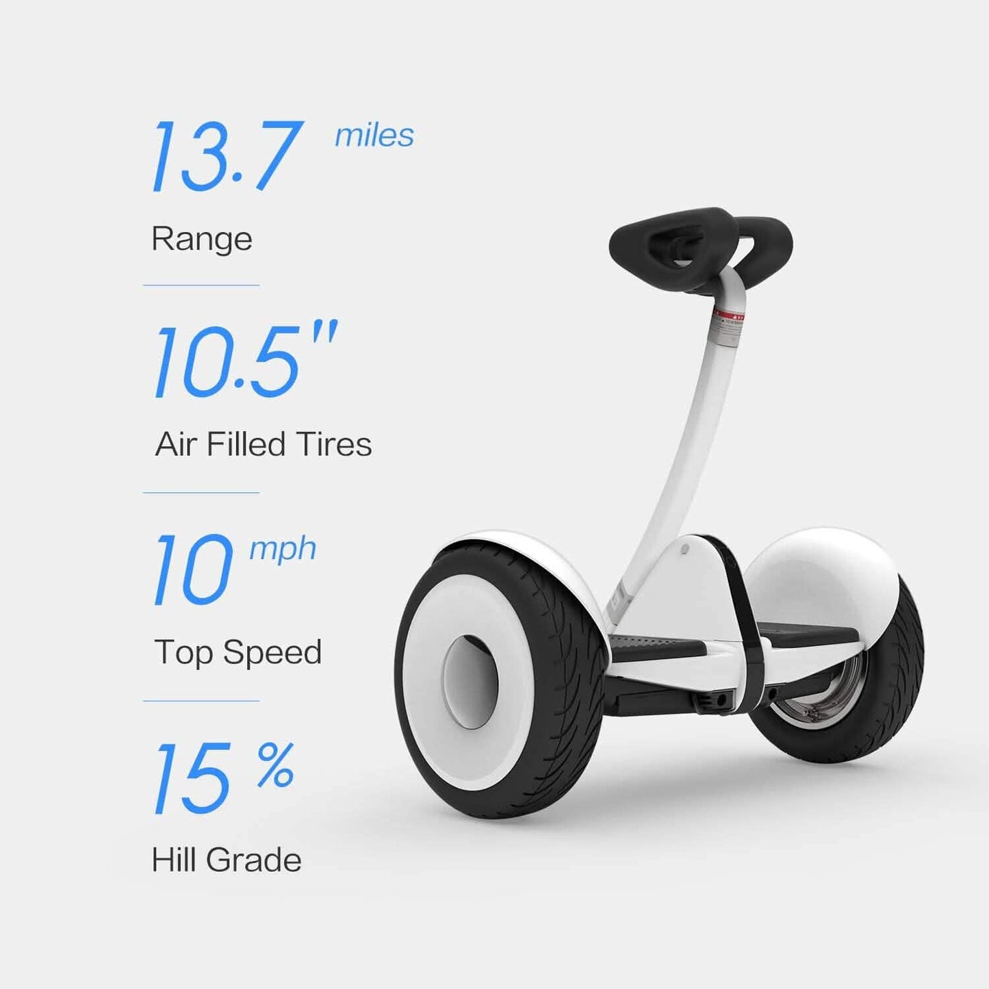 Segway Ninebot S Smartes selbstbalancierendes Elektro-Tretroller (erneuert)