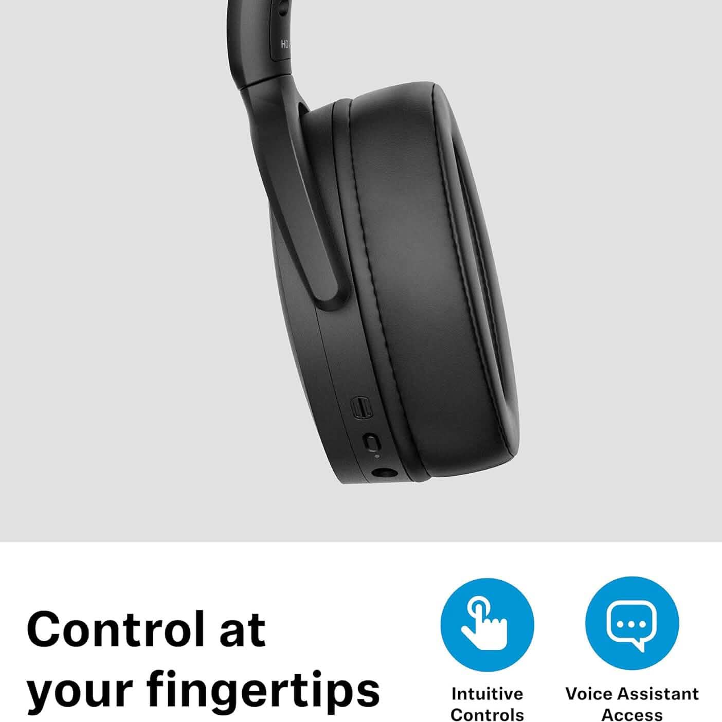 Sennheiser Consumer Audio HD 450BT Bluetooth 5.0 kabellose Kopfhörer mit aktiver Geräuschunterdrückung (generalüberholt)