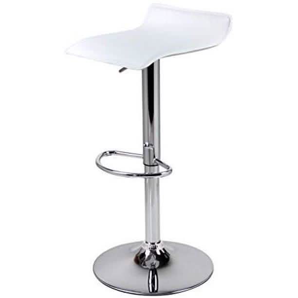 2er Set: Verstellbare Barhocker mit Drehfunktion