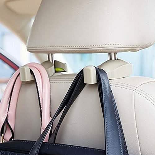 2er-Set: Universeller Auto-Rücksitz-Kopfstützen-Hakenhalter