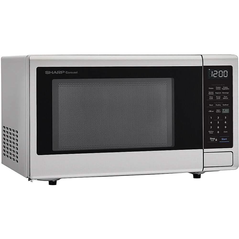 Sharp 1,4 Cu. Ft. Arbeitsplatten-Mikrowelle mit Alexa-fähiger Steuerung