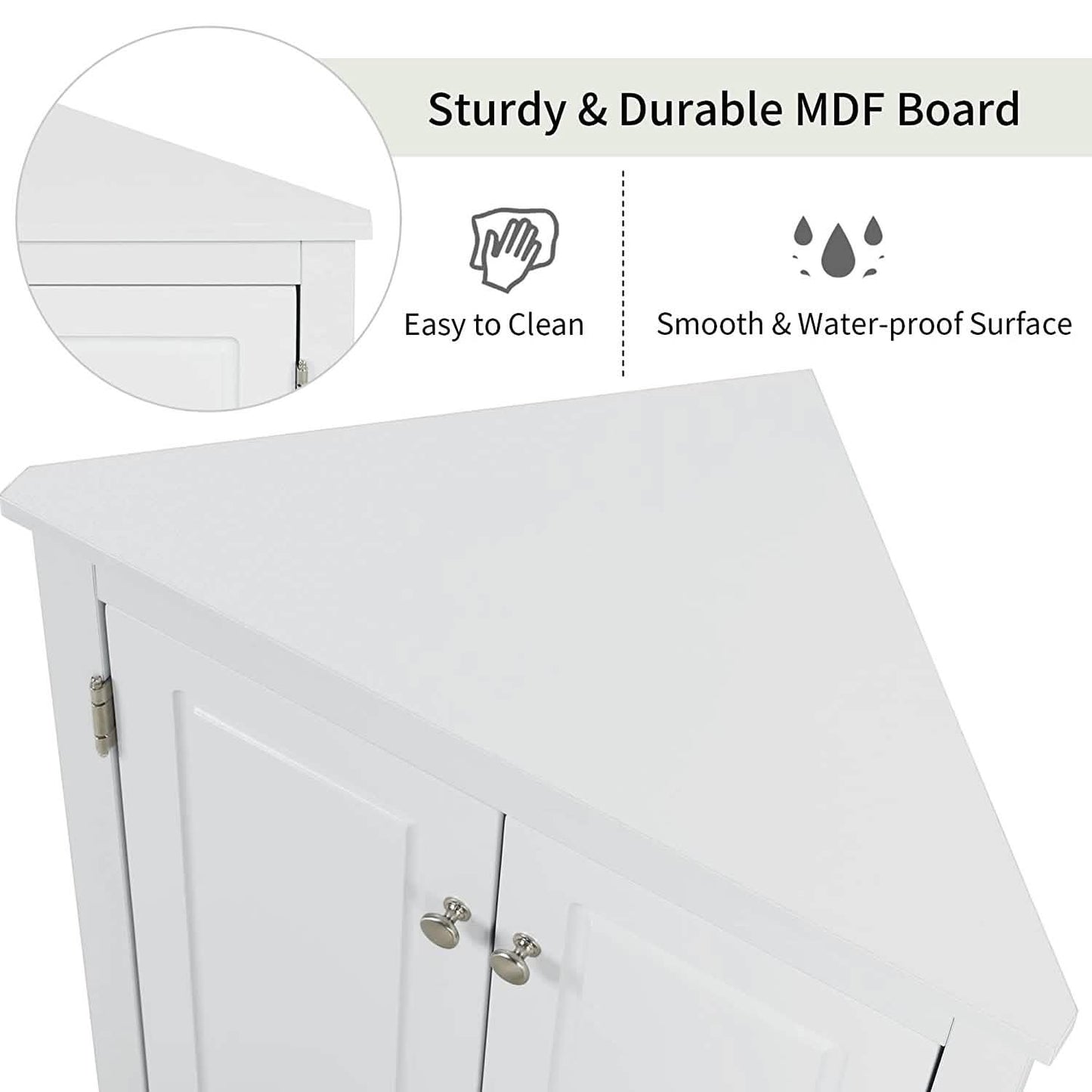 Regaleckschrank Dreieck Eckschrank