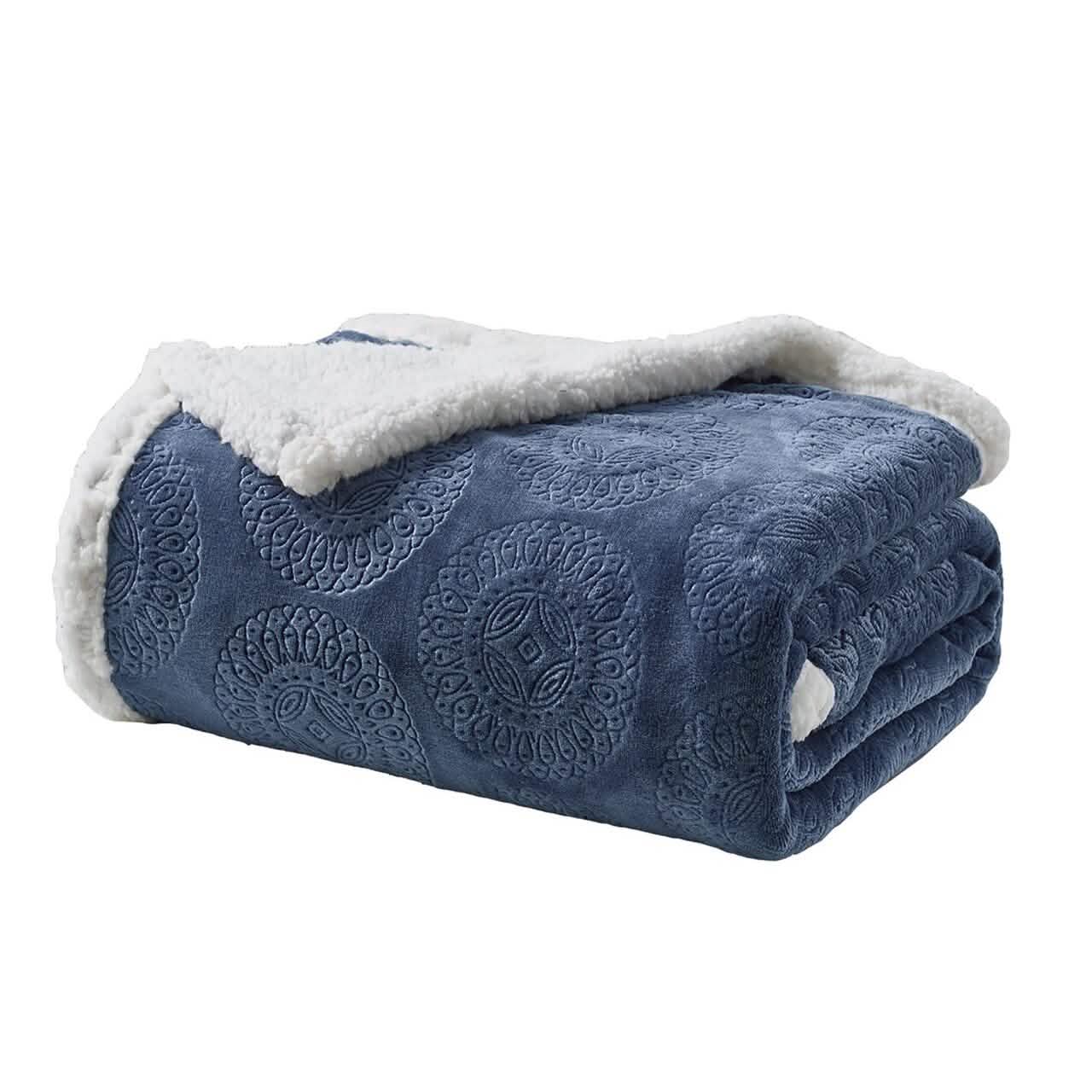 Sheradian Geprägte Fleece/Sherpa Wendecke