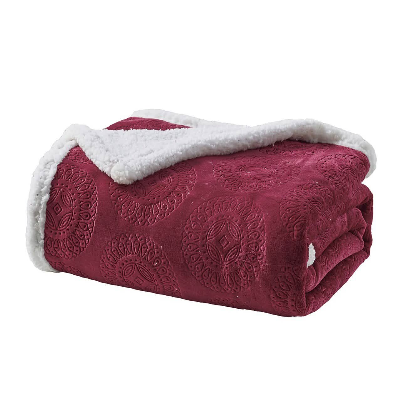 Sheradian Geprägte Fleece/Sherpa Wendecke