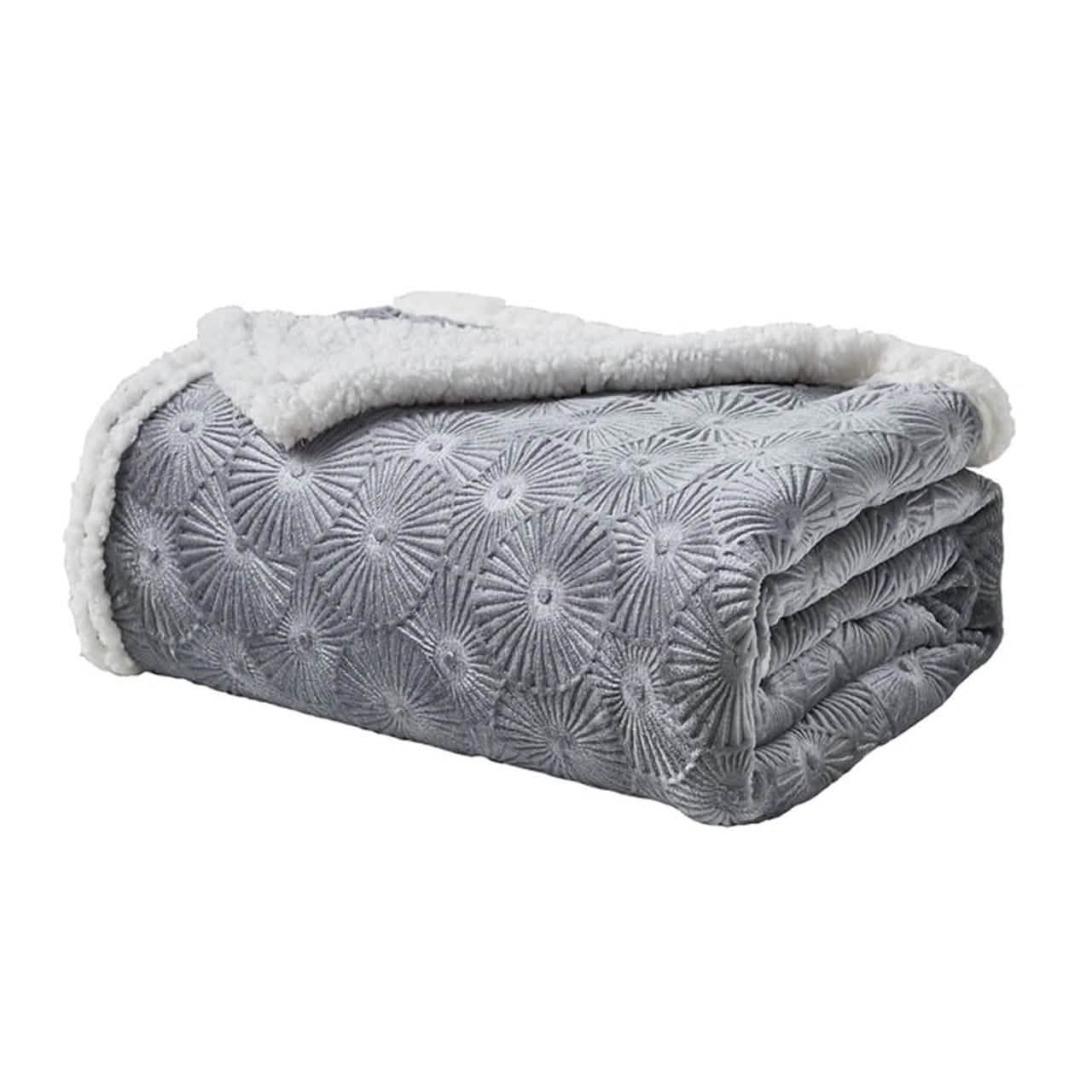 Sheradian Geprägte Fleece/Sherpa Wendecke