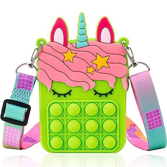 Umhängetasche Fidget Toys Pop Fidget Rucksack Spielzeug