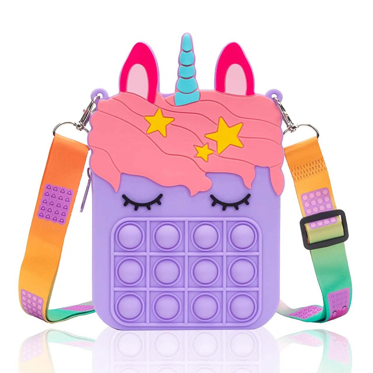 Umhängetasche Fidget Toys Pop Fidget Rucksack Spielzeug