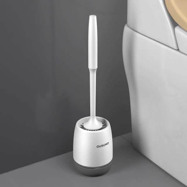 Toilettenbürste mit Silikonkopf, schnell abtropfend, Reinigungswerkzeug