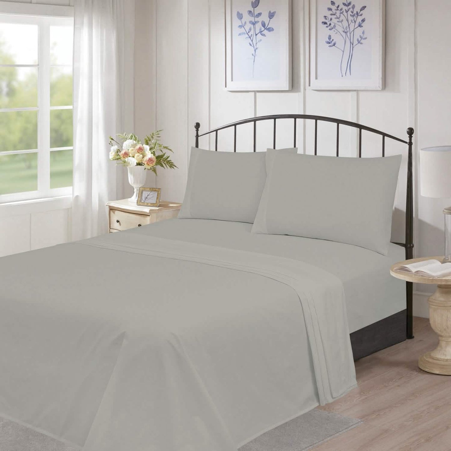 Silvadur Ultra Soft 300 Thread Count Baumwollbettwäsche-Set