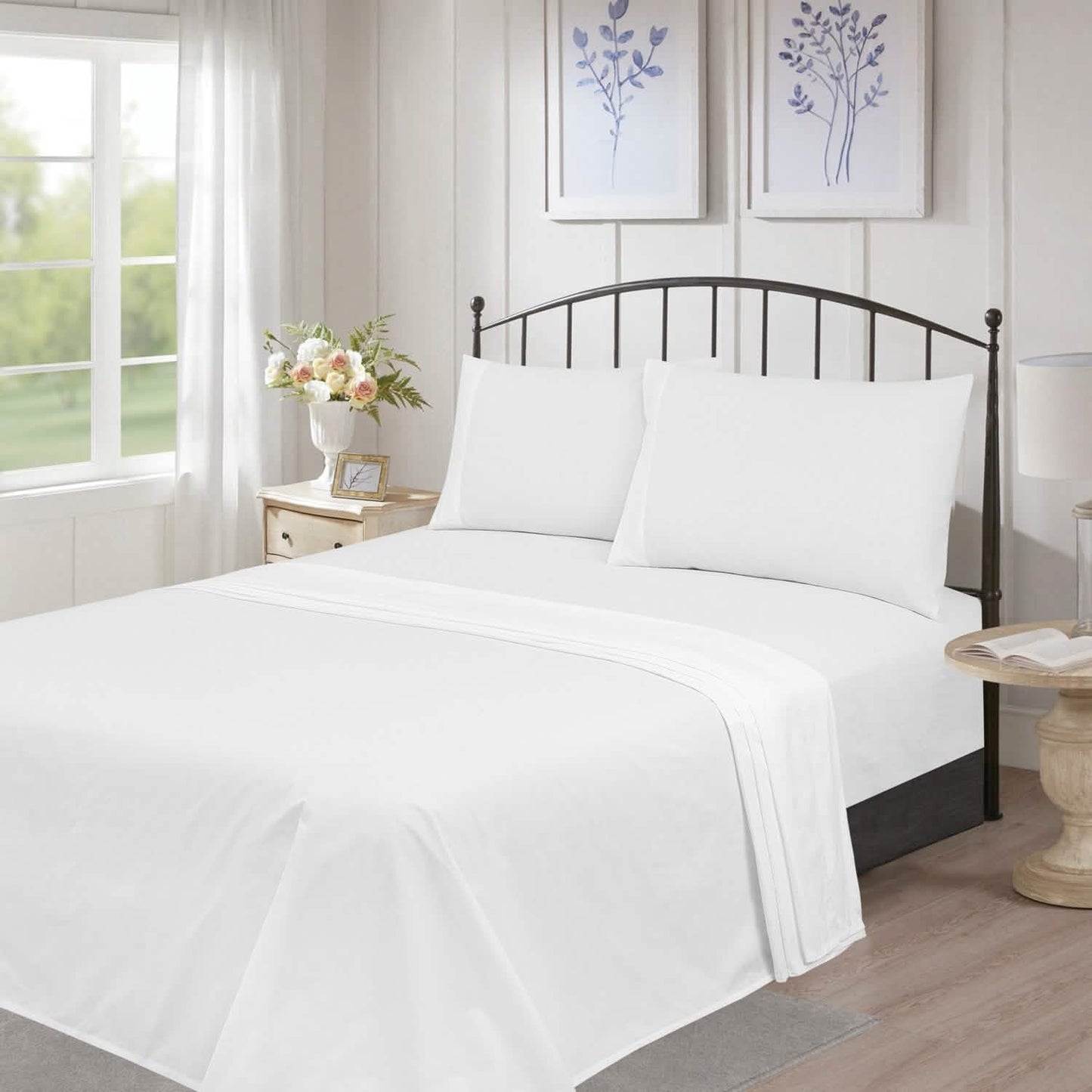 Silvadur Ultra Soft 300 Thread Count Baumwollbettwäsche-Set