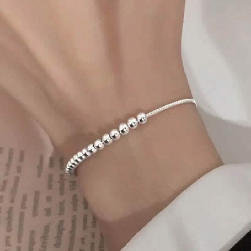 Einfaches Perlen-Zieh-Armband