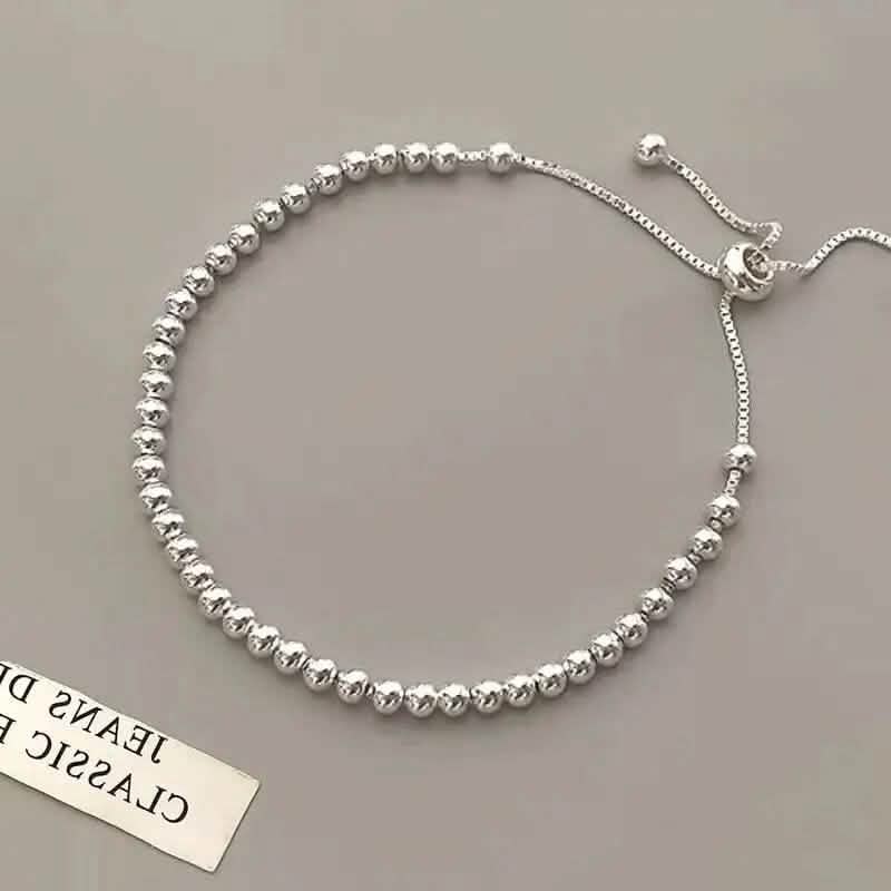Einfaches Perlen-Zieh-Armband