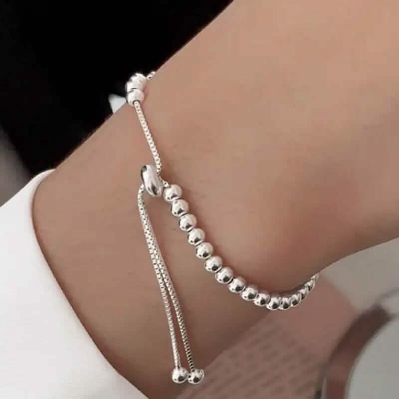 Einfaches Perlen-Zieh-Armband