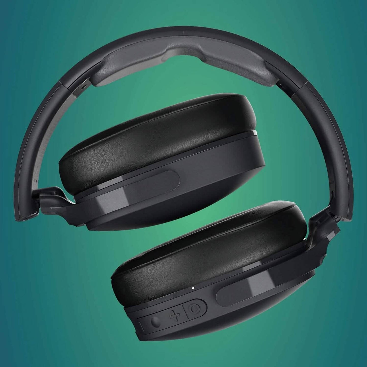 Skullcandy Hesh ANC Kabellose Over-Ear Kopfhörer mit Geräuschunterdrückung – True Black (Generalüberholt)