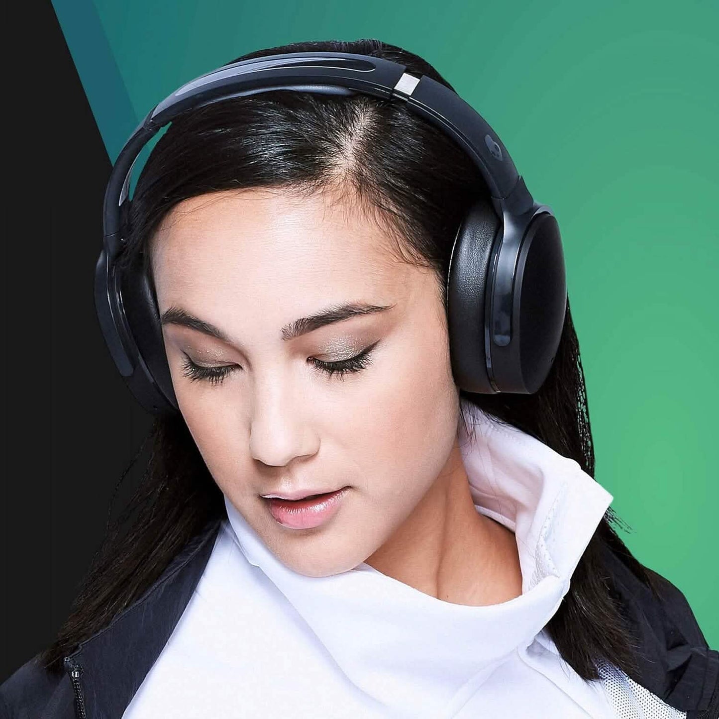 Skullcandy Hesh ANC Kabellose Over-Ear Kopfhörer mit Geräuschunterdrückung – True Black (Generalüberholt)