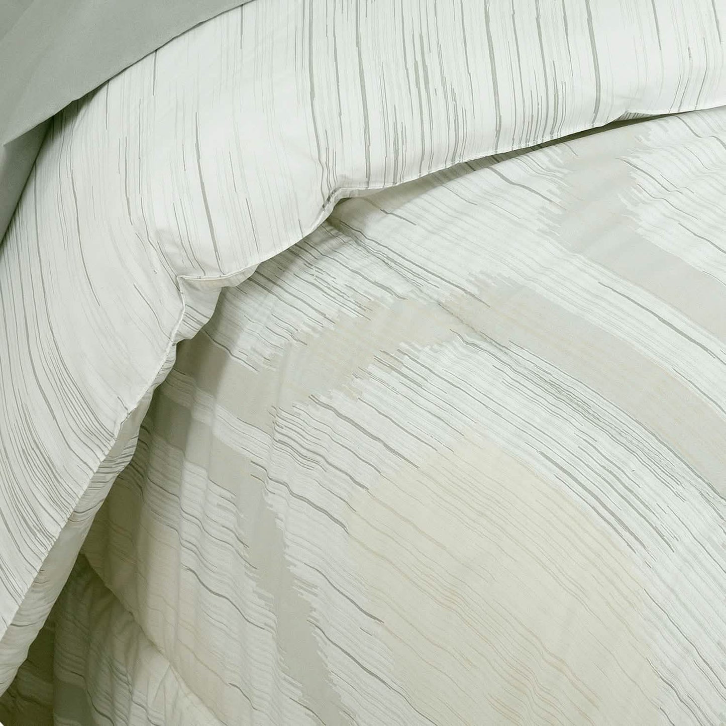 Sloane Street Hexagon Strié Stripe Wendebettwäsche-Set