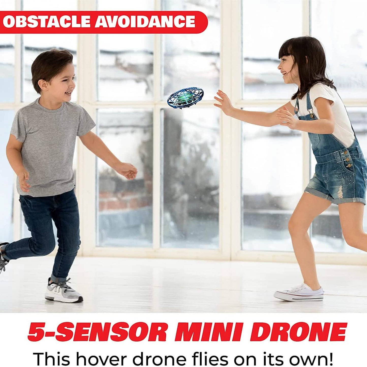 Kleine UFO Flugball Drohne Spielzeug