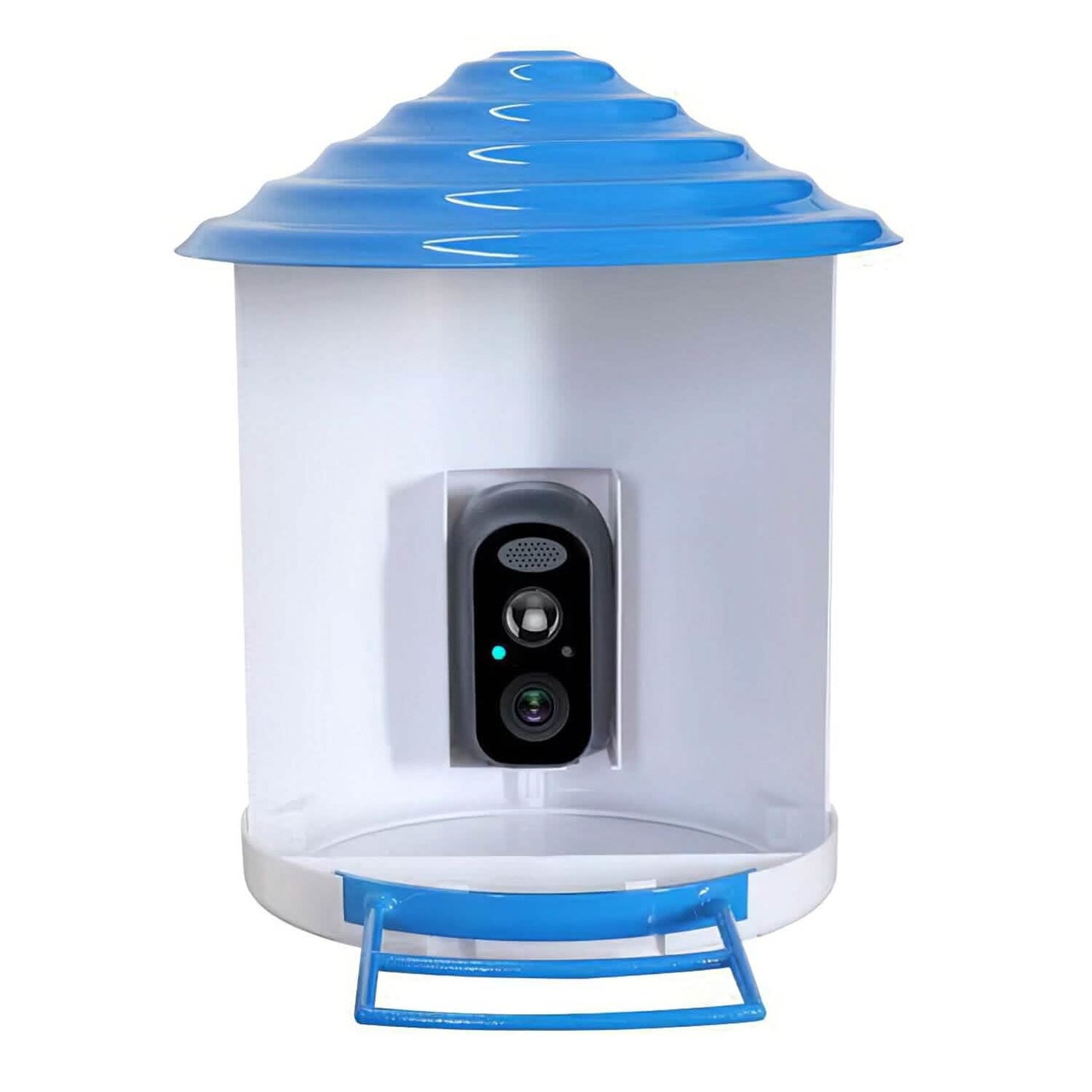 Smarte Vogeltränke mit solarbetriebener 1080P HD Kamera, KI-Identifikation, PIR