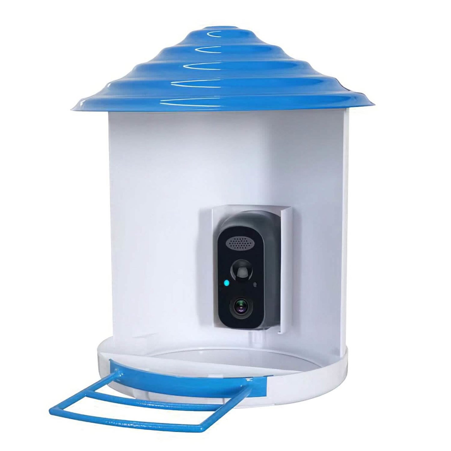 Smarte Vogeltränke mit solarbetriebener 1080P HD Kamera, KI-Identifikation, PIR