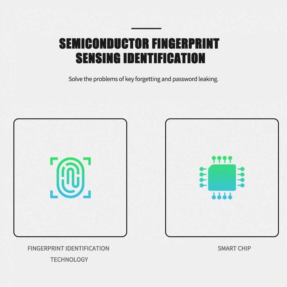 Smart Fingerprint Kleiner Schrank Schlafsaal Anti-Diebstahl-Schloss