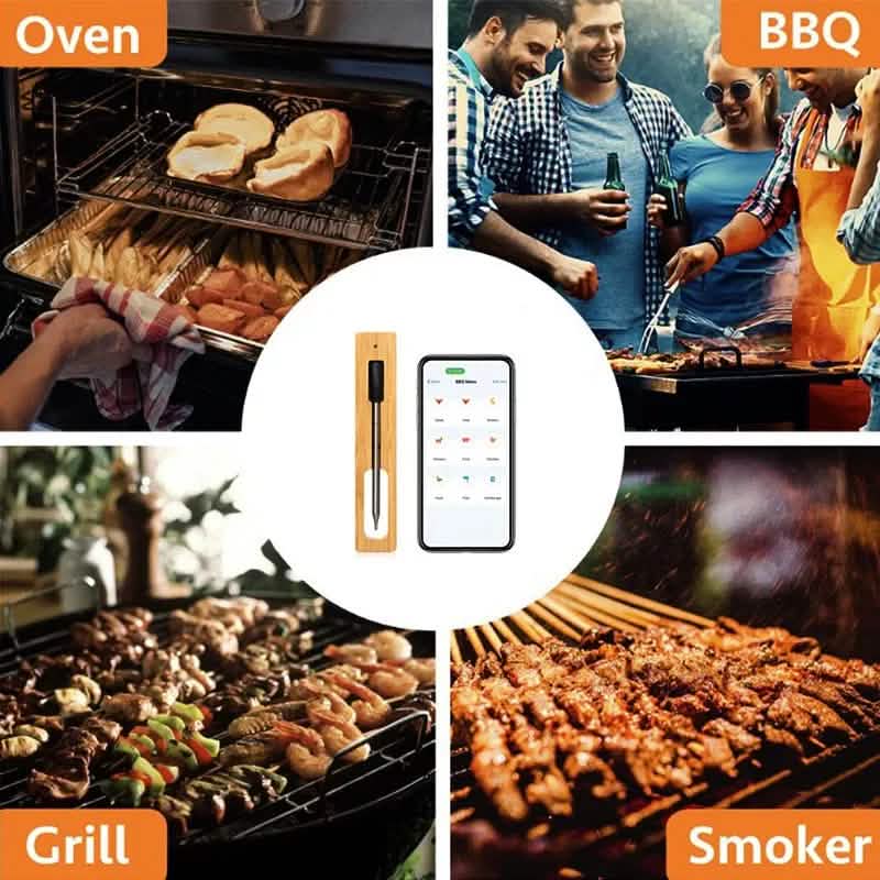Intelligentes Fleischthermometer mit Bluetooth