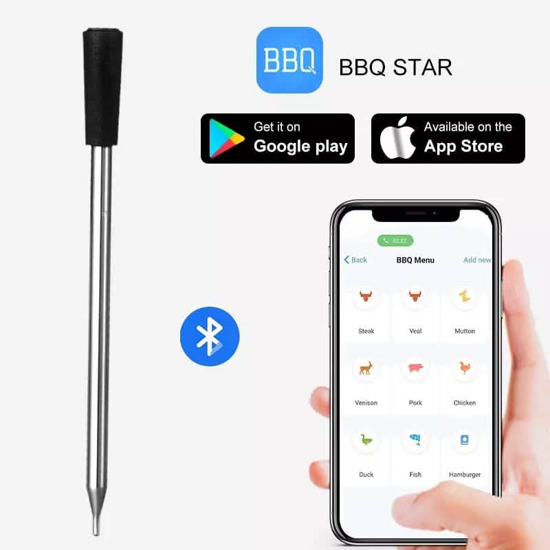 Intelligentes Fleischthermometer mit Bluetooth