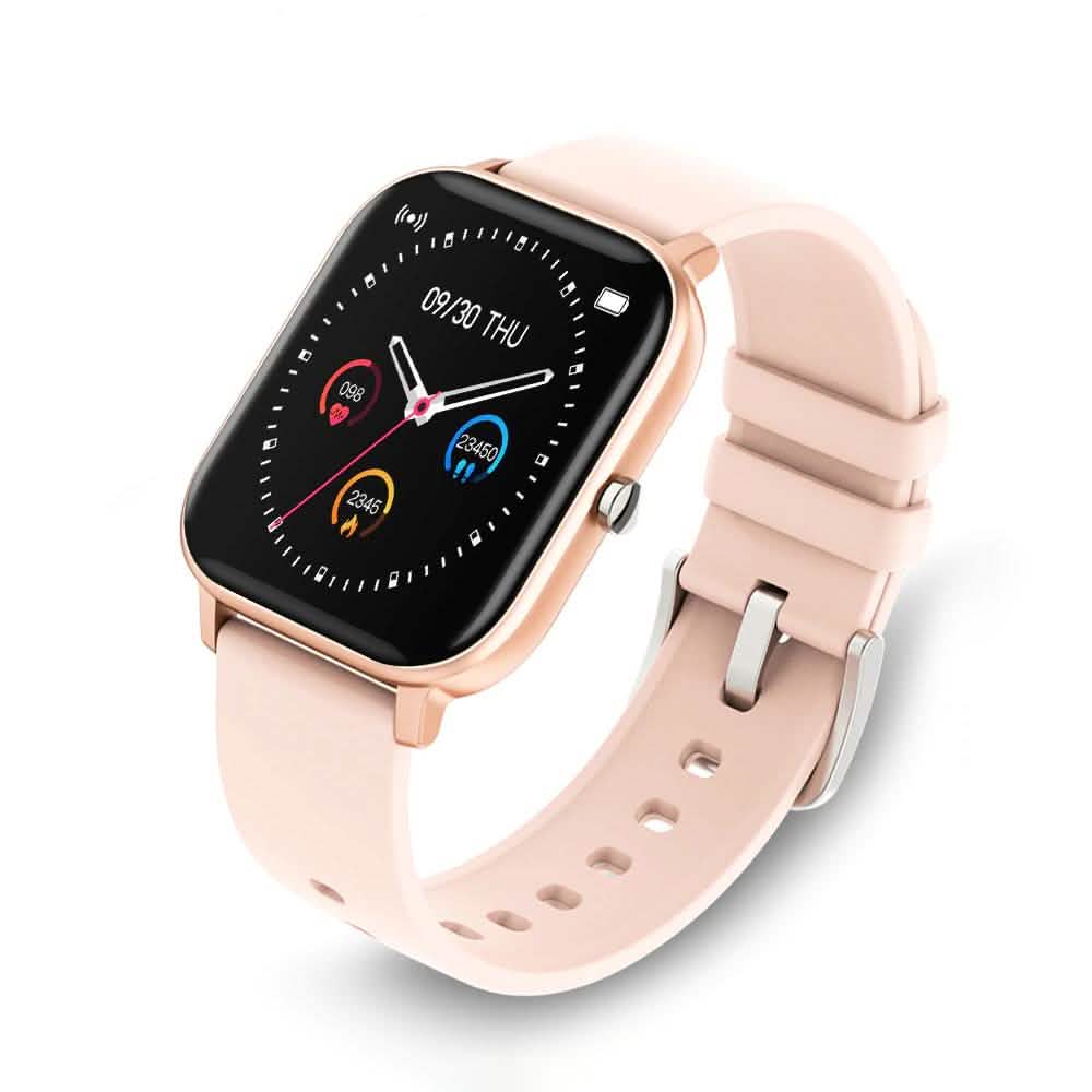 Smartwatch Fitness-Tracker mit Herzfrequenz, Blutdruck, Blutsauerstoff, Schlaf-Tracking & mehr