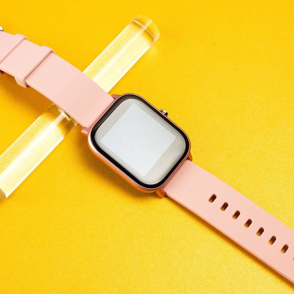 Smartwatch Fitness-Tracker mit Herzfrequenz, Blutdruck, Blutsauerstoff, Schlaf-Tracking & mehr