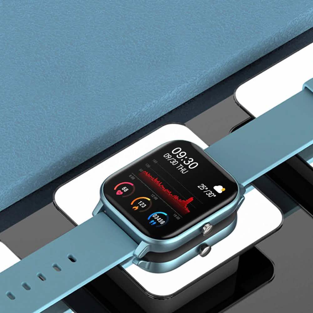 Smartwatch Fitness-Tracker mit Herzfrequenz, Blutdruck, Blutsauerstoff, Schlaf-Tracking & mehr