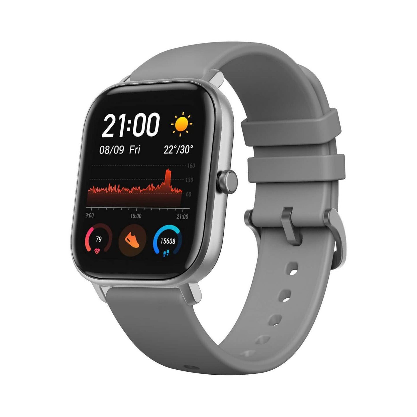Smartwatch Fitness-Tracker mit Herzfrequenz, Blutdruck, Blutsauerstoff, Schlaf-Tracking & mehr