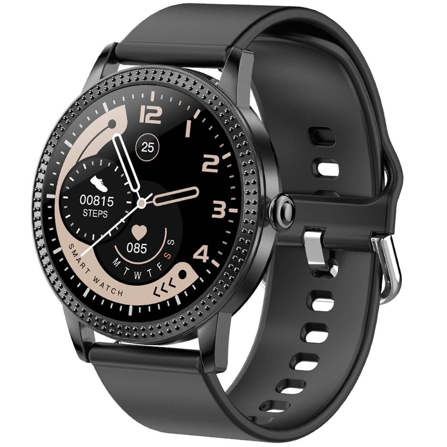 Smartwatch Fitness Tracker 1,08" Touchscreen