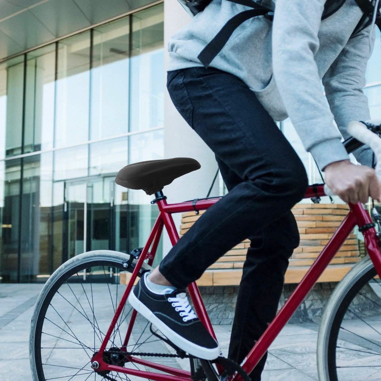 Weicher Silikon Gel Fahrradsattel Überzug
