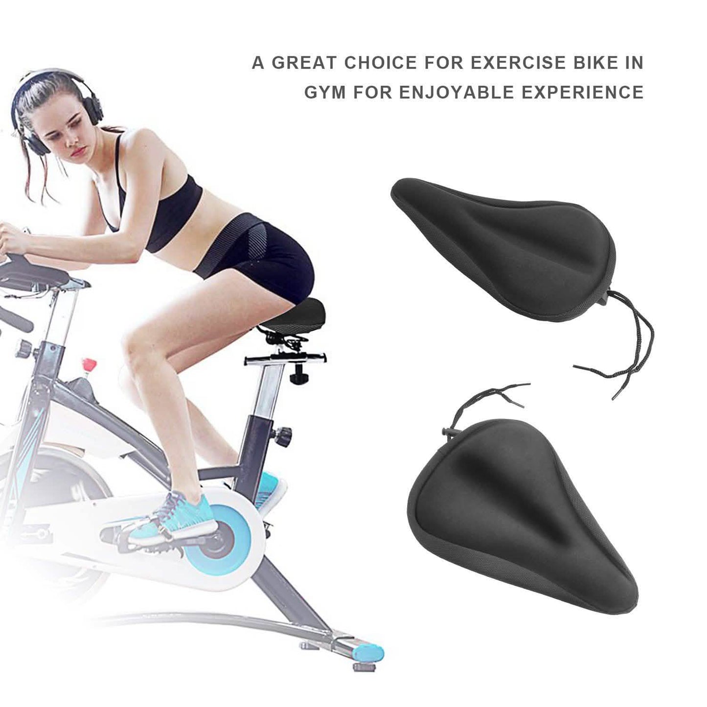 Weicher Silikon Gel Fahrradsattel Überzug