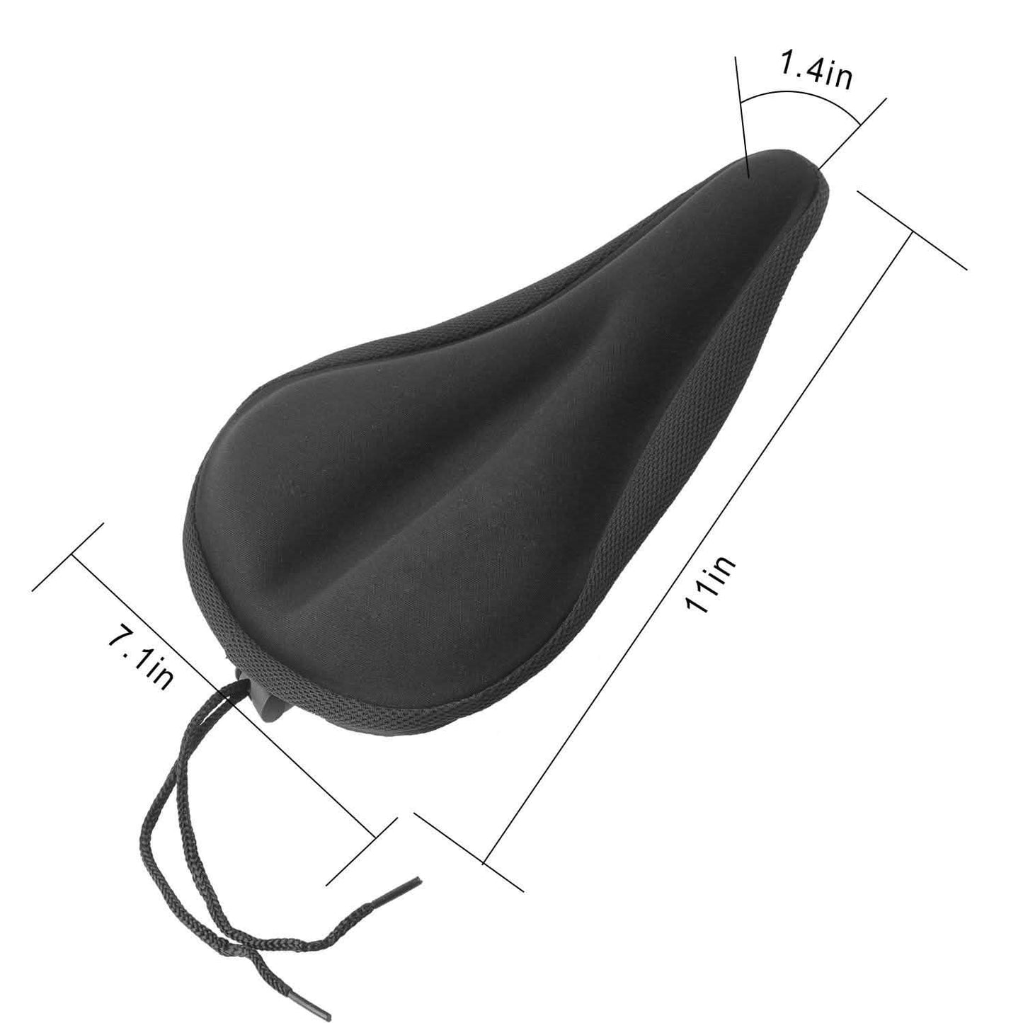Weicher Silikon Gel Fahrradsattel Überzug