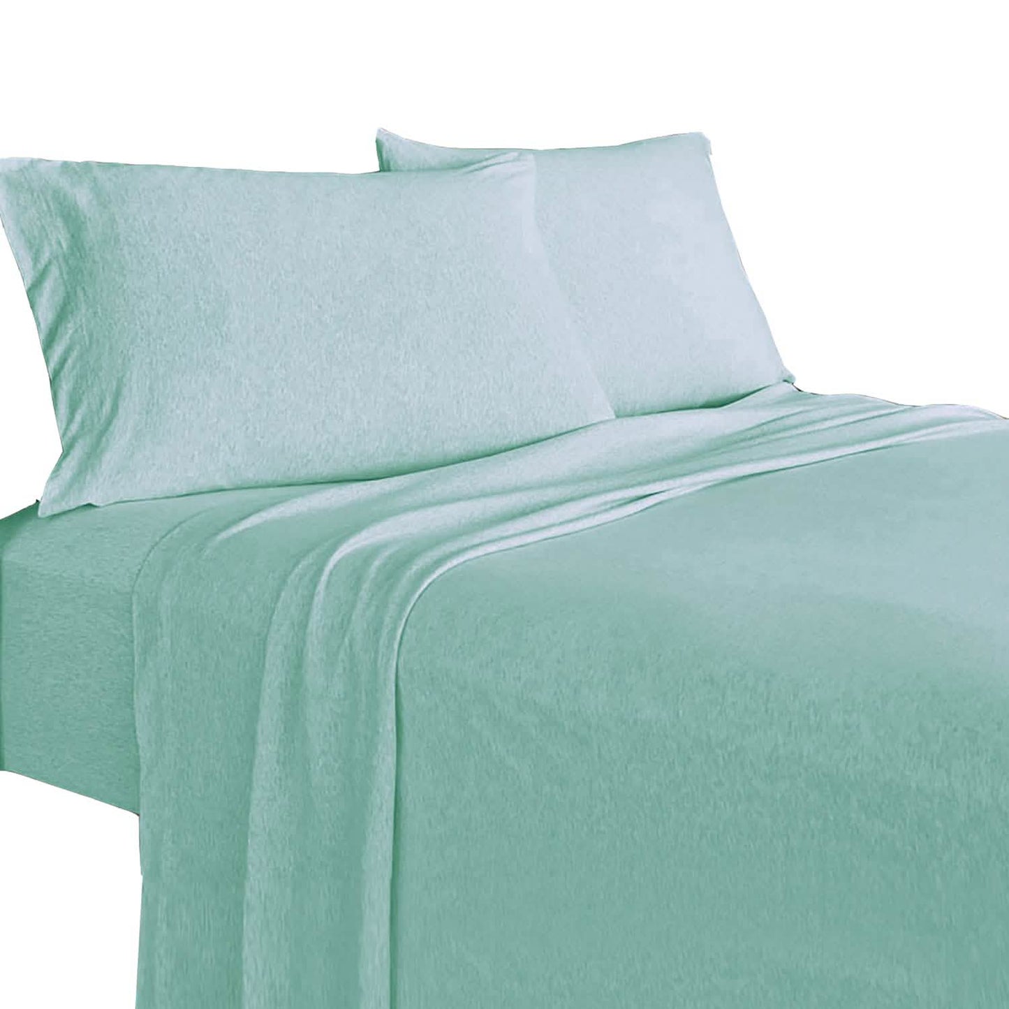 Soft Tees Luxuriöses Jersey-Spannbettlaken-Set aus Baumwoll-Modal