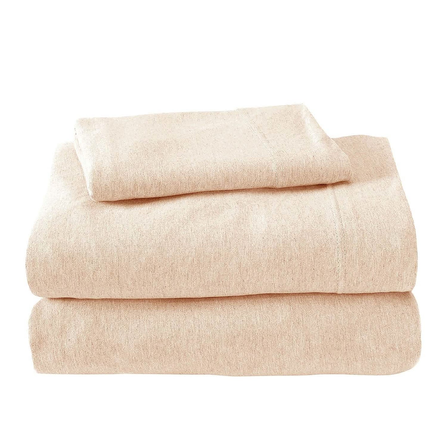 Soft Tees Luxuriöses Jersey-Spannbettlaken-Set aus Baumwoll-Modal
